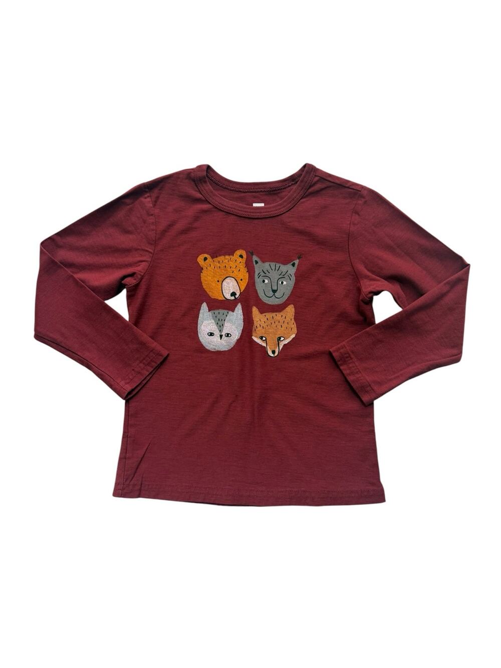 Tea Collection Sweden Animal Friends Graphic Tee Size 3T
